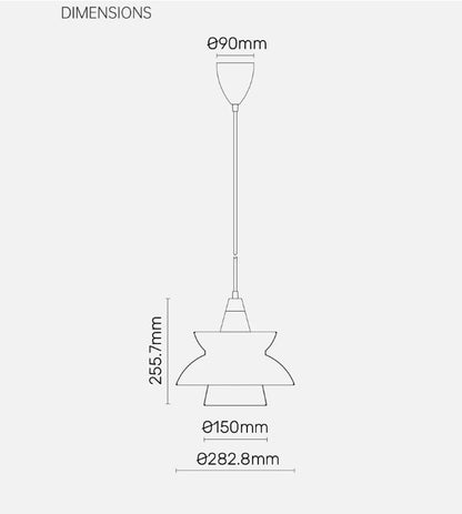 Scandinavian LED Pendant Light