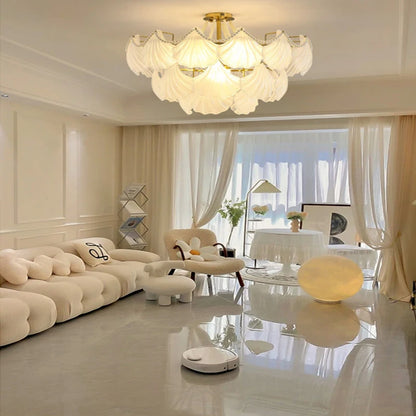Crystal Beaded Chandelier