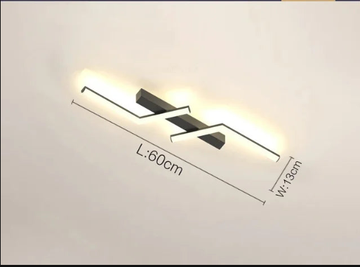 LED Ceiling Lamp with Clean Lines
