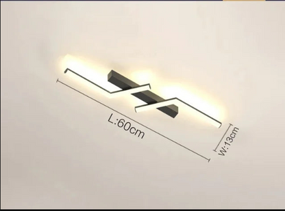 LED Ceiling Lamp with Clean Lines