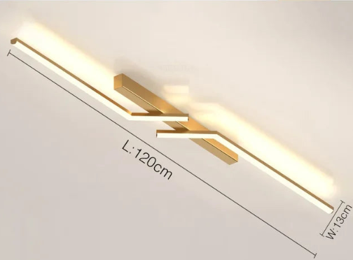 LED Ceiling Lamp with Clean Lines