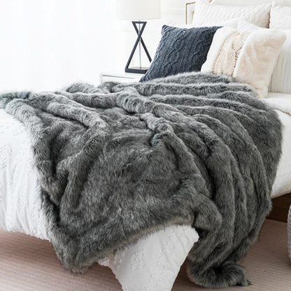 Fox Fur Throw – Enjoy Pure Opulence