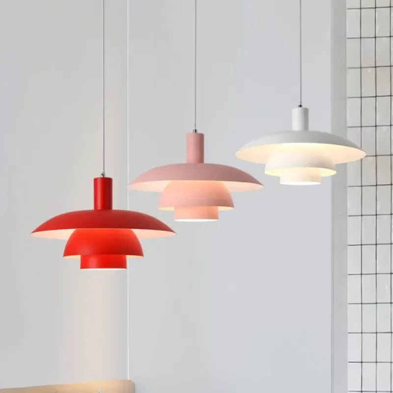 Gradient design pendant light