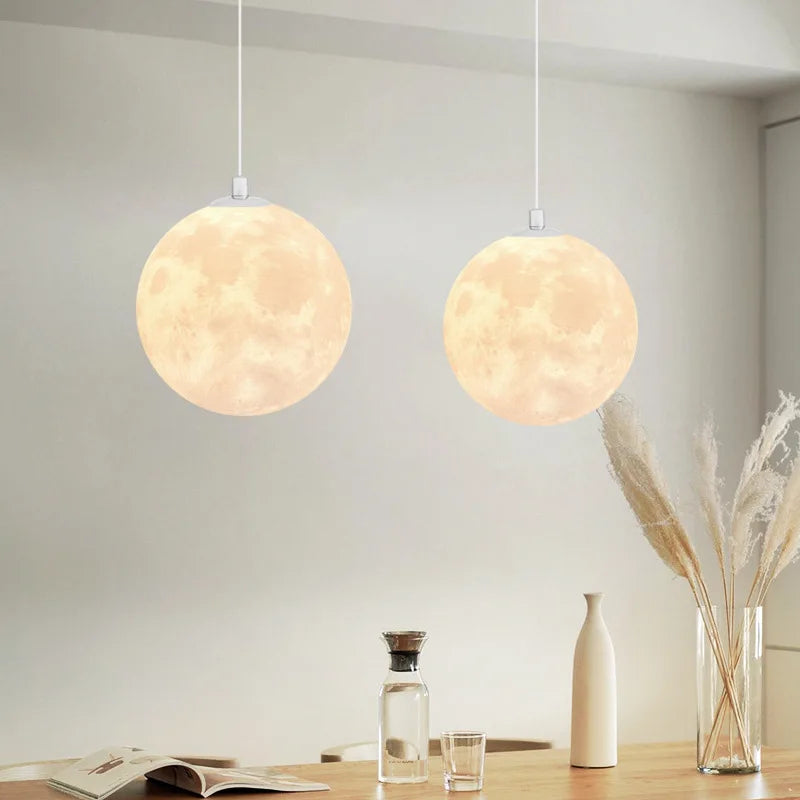Elegant night light pendant lamp