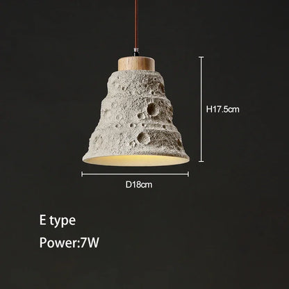 Concrete LED Pendant Light