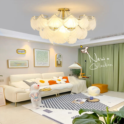 Crystal Beaded Chandelier