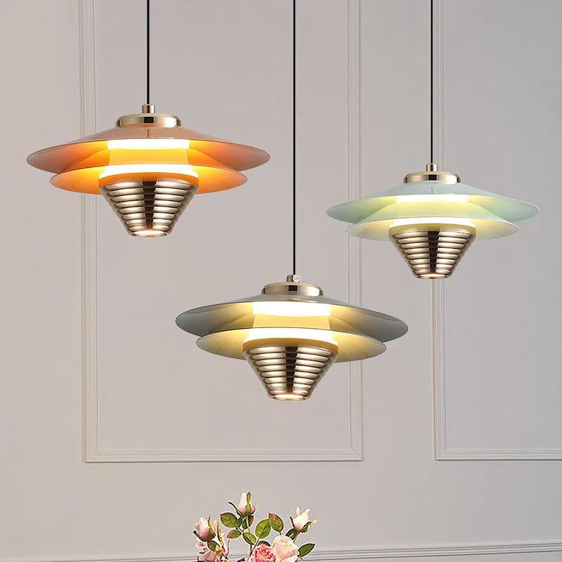Aluminum LED pendant light