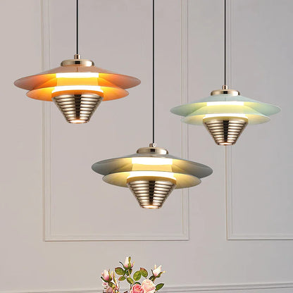 Aluminum LED pendant light