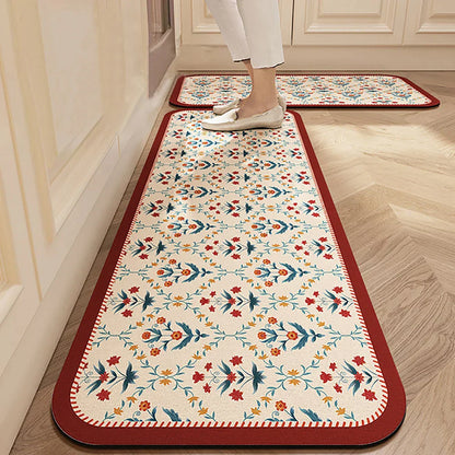 Premium anti-slip kitchen Rug