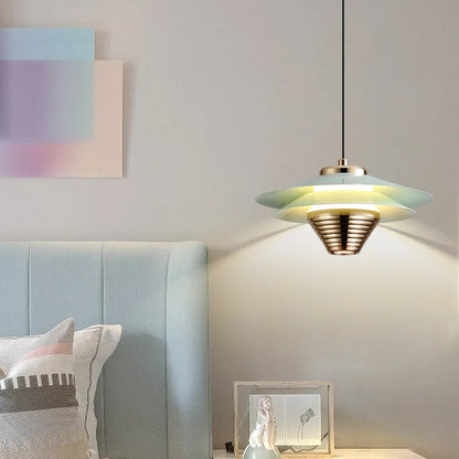 Aluminum LED pendant light
