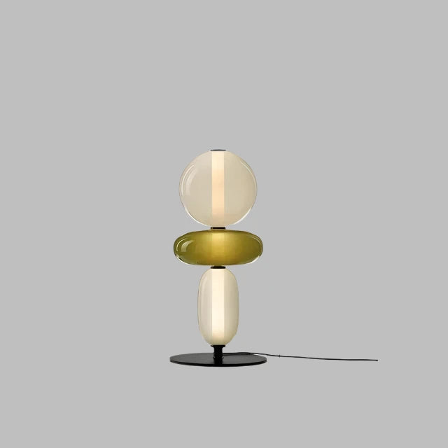 Designer Floor Lamp with Color Details