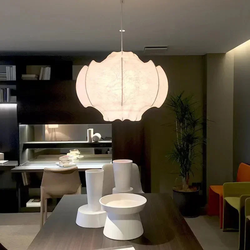 Japanese Silk Lamp