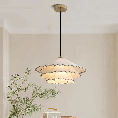 Scandinavian Fabric Pendant Lamp