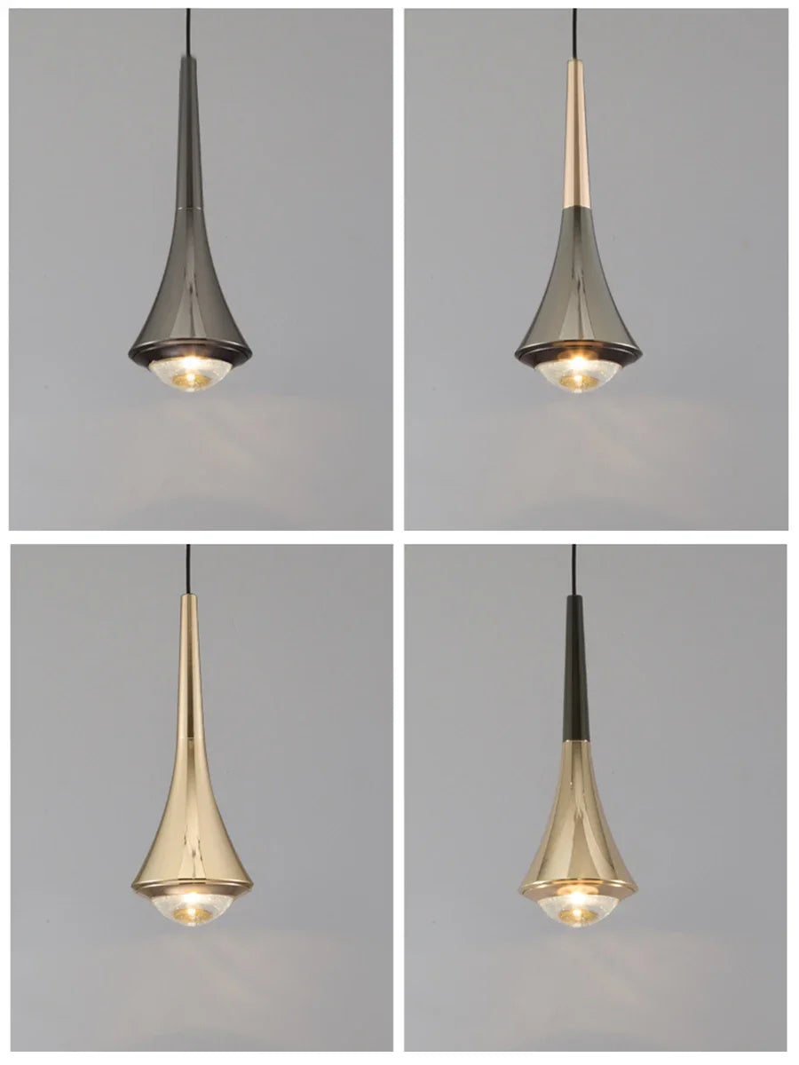 Mirror LED pendant light