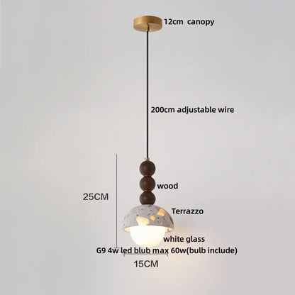 Elegant Marble Pendant Light