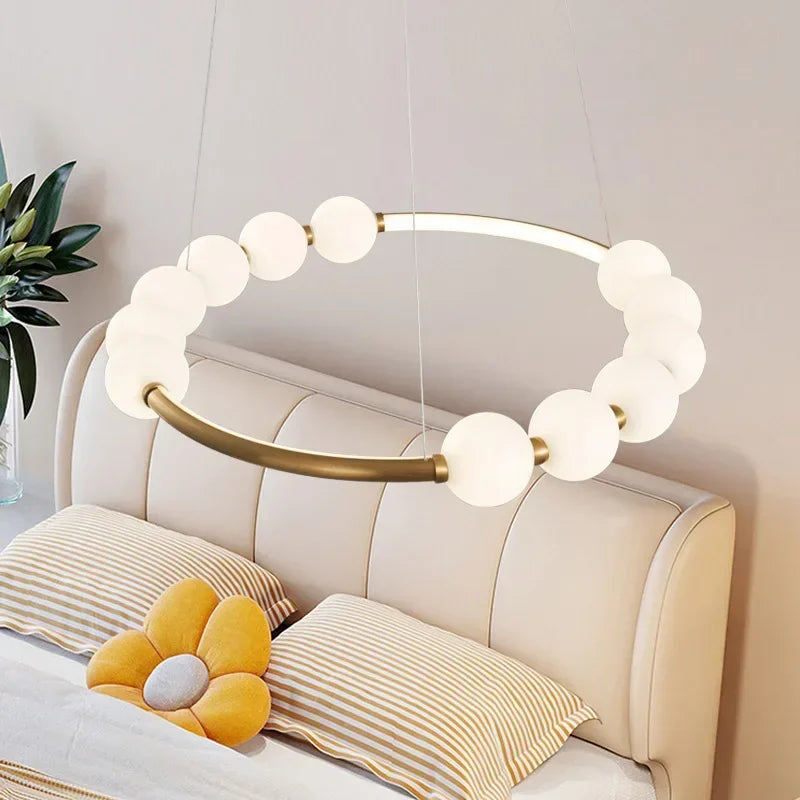 Acrylic Ball LED Chandelier