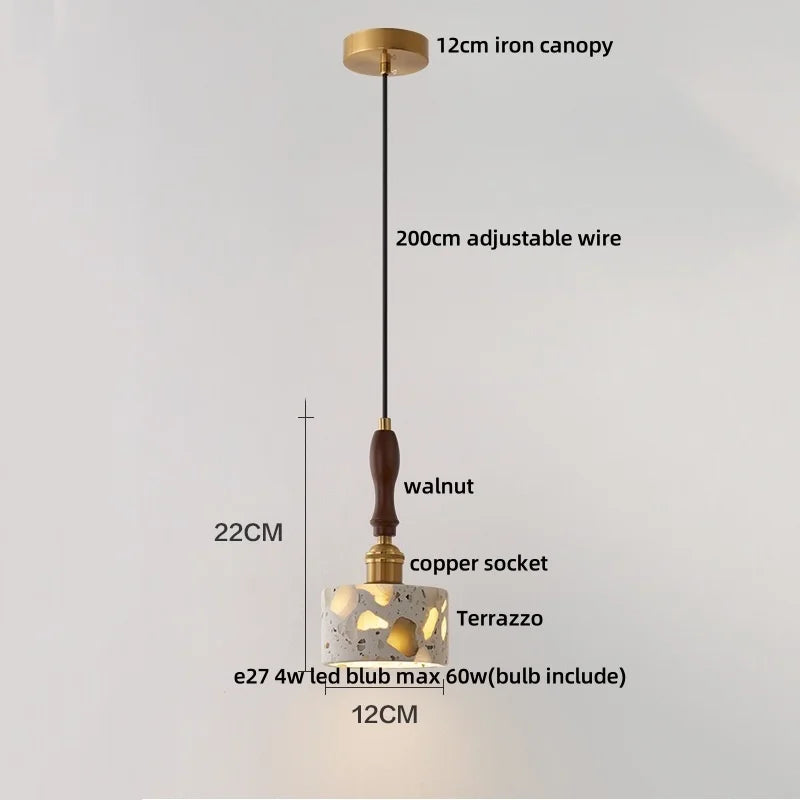 Elegant Marble Pendant Light