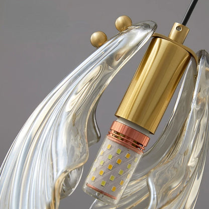 Elegant LED Shell Ceiling Light