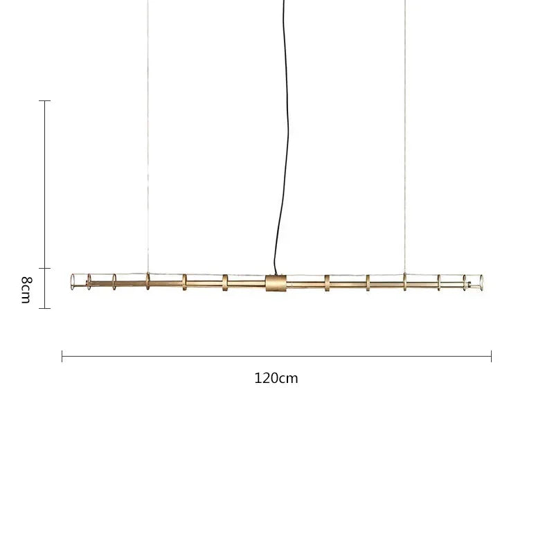 Elegant Steel Ceiling Light