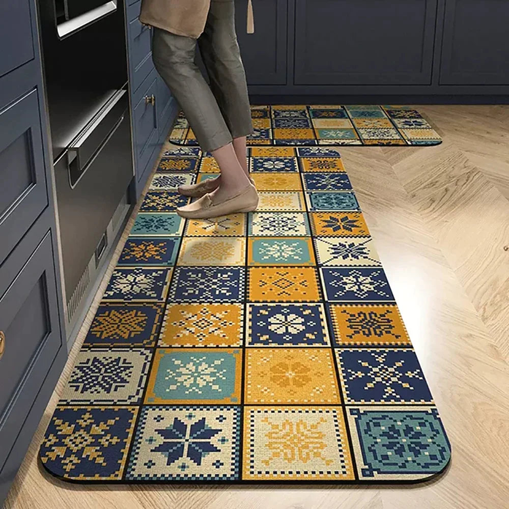 Premium anti-slip kitchen Rug
