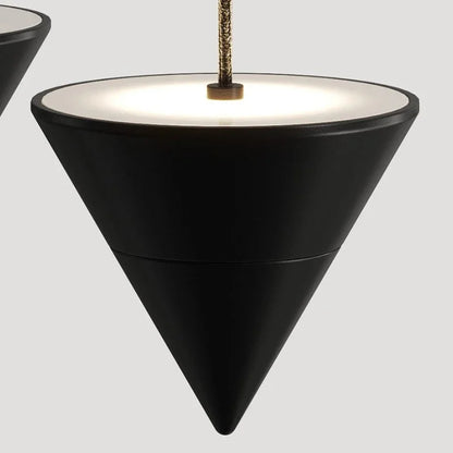 Stylish LED cone hanging light