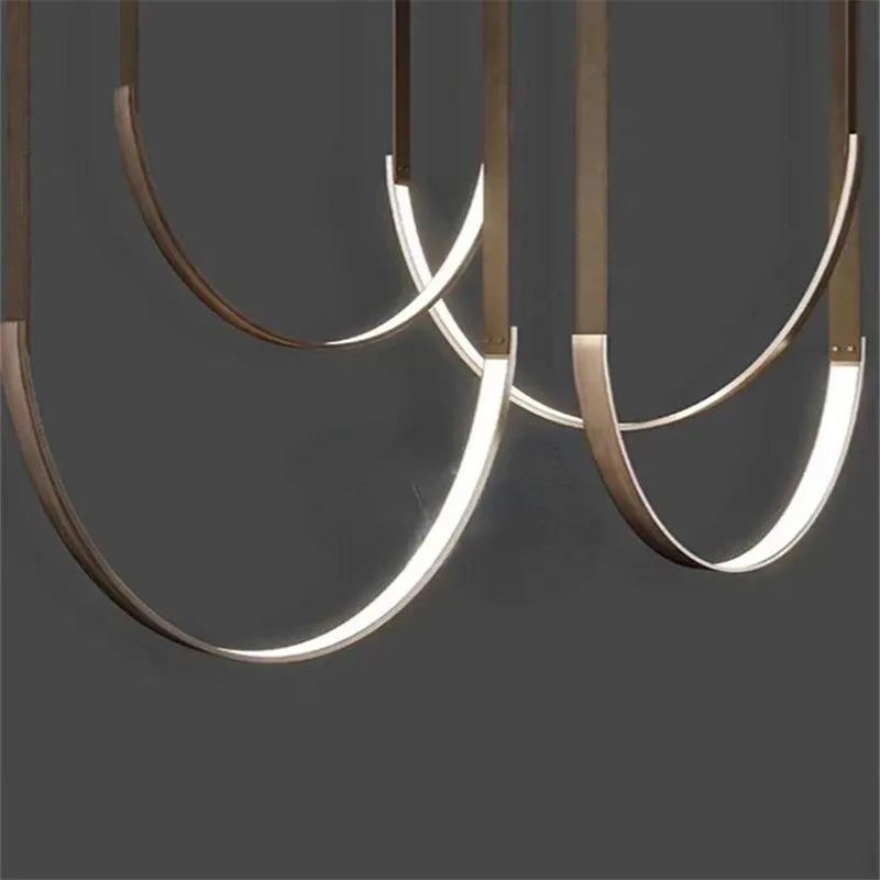 Nordic Leather Hanging Lamp