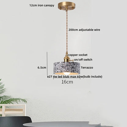Elegant Marble Pendant Light