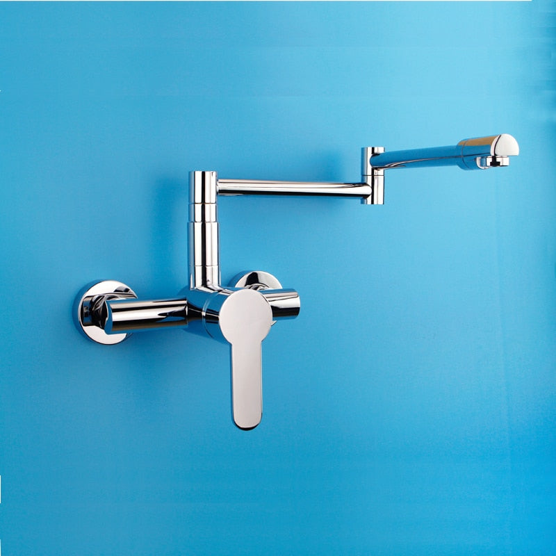 Wall-Mounted Nordic Pot Filler with Spray Function