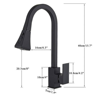 Modern Retractable Kitchen Faucet