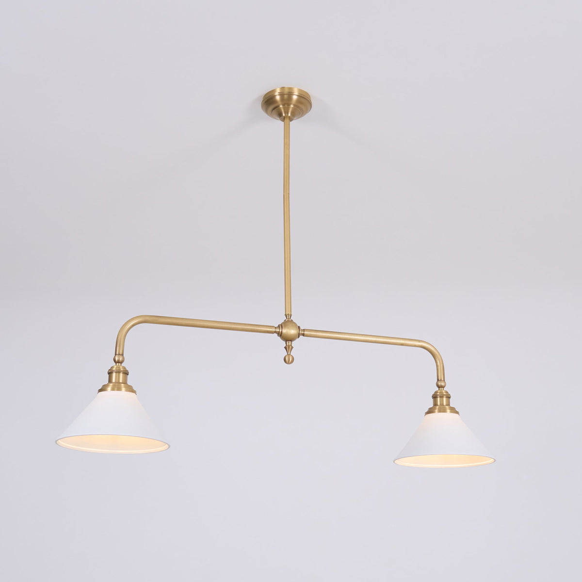 Vintage Double Pendant Light