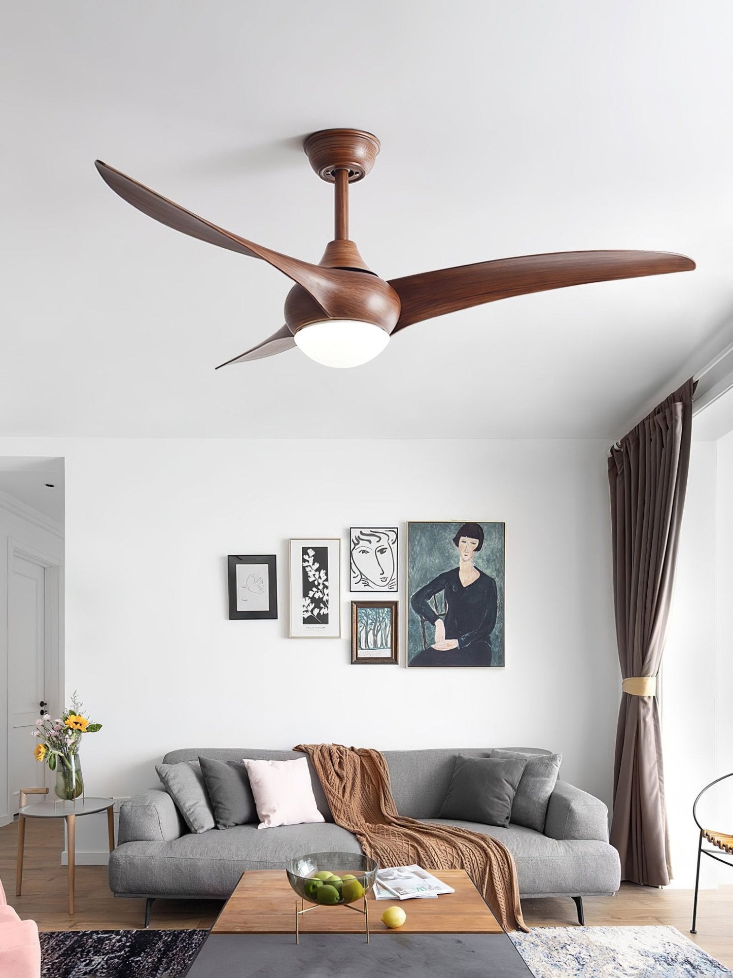 Traditional LED Ceiling Fan Light