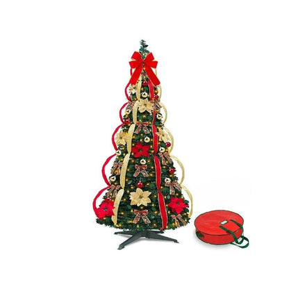 Festive Foldable Decoration for Christmas Tree