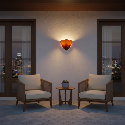 Petal Glass Wall Lamp