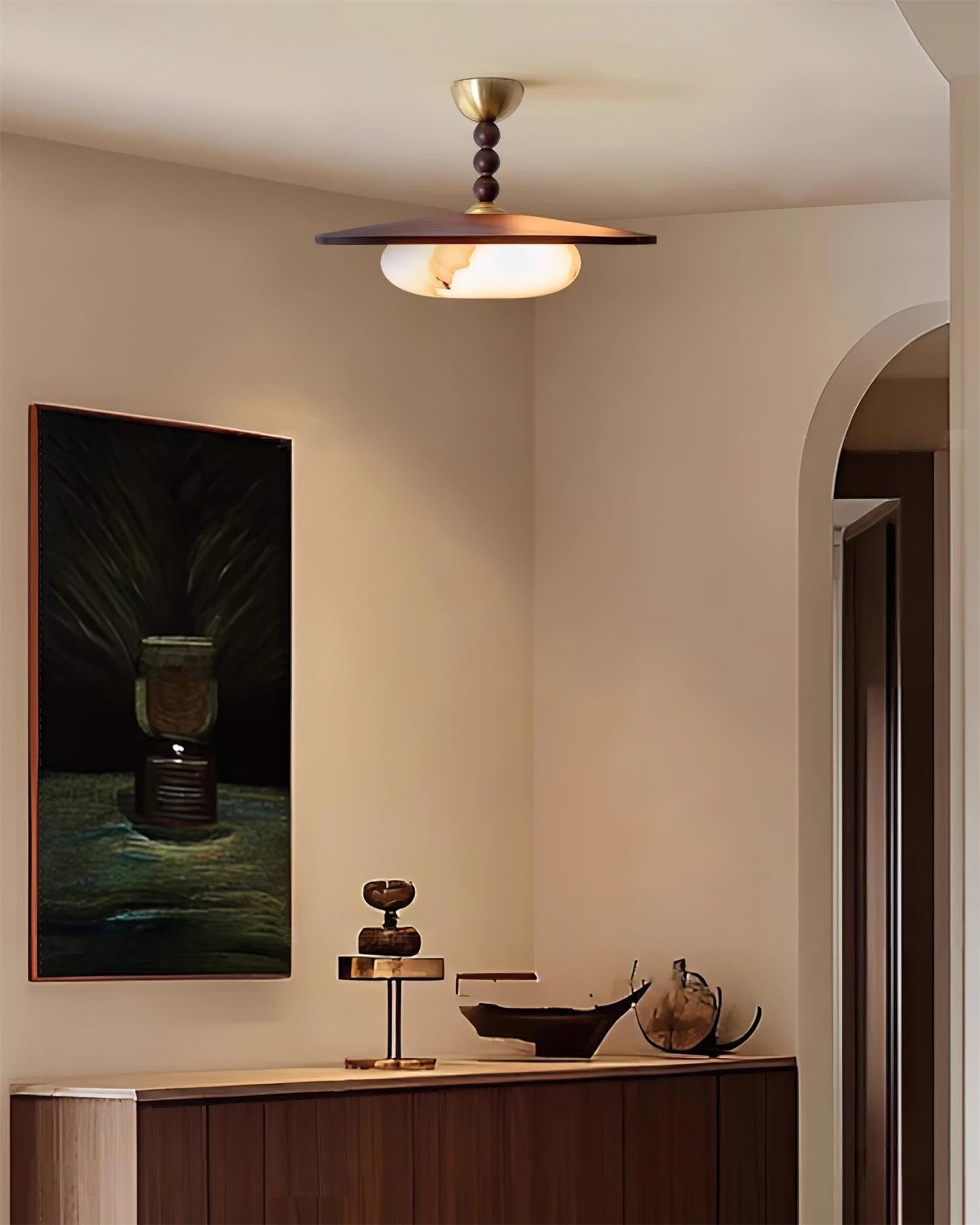 Sophisticated Glow Ceiling Lamp