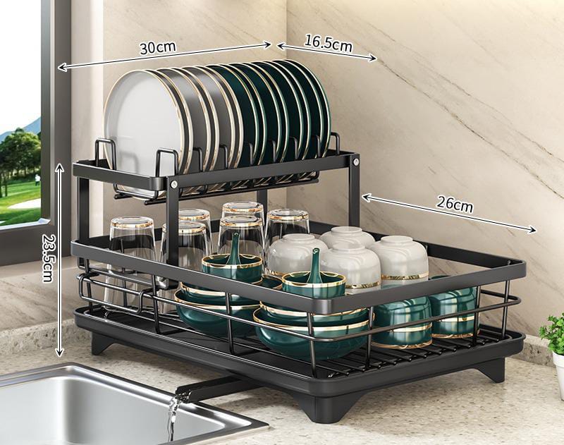 Flexible draining rack – perfect solution for small & large kitchens