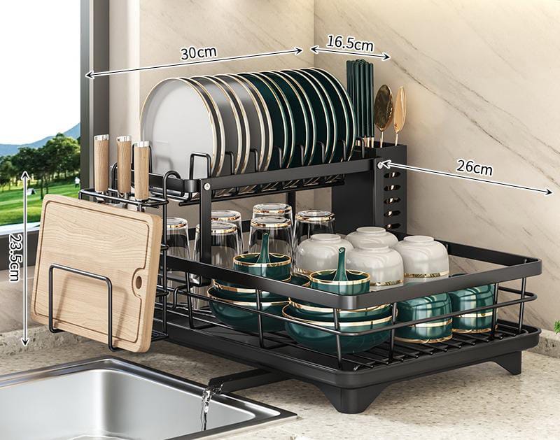 Flexible draining rack – perfect solution for small & large kitchens