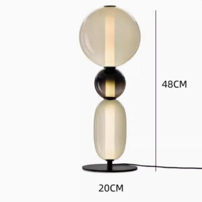 Designer Floor Lamp with Color Details
