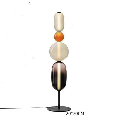 Designer Floor Lamp with Color Details