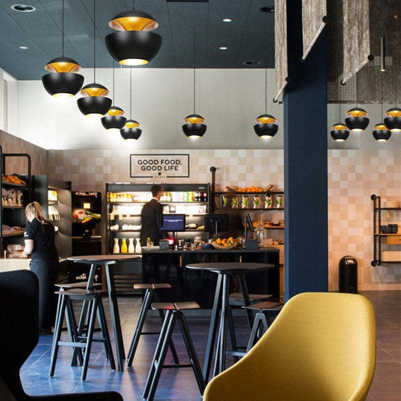 Design LED Pendant Light – Sleek Shape & Pleasant Light for Dining Areas