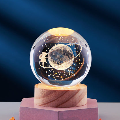 3D Glow Crystal Magic Lamp