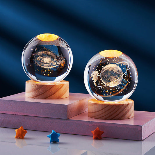 3D Glow Crystal Magic Lamp