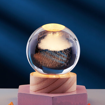 3D Glow Crystal Magic Lamp