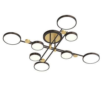Contemporary Ringed Ceiling Light