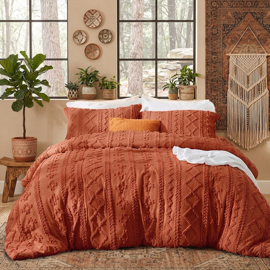 Boho Tufted Comforter Set