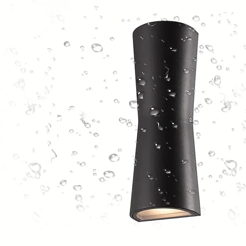 Modern Dual-Beam LED Outdoor Wall Light