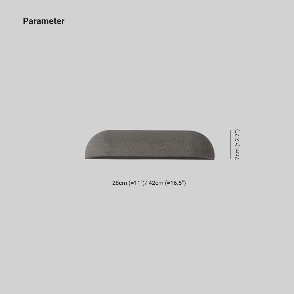 Nordic Stone LED Outdoor Wall Light