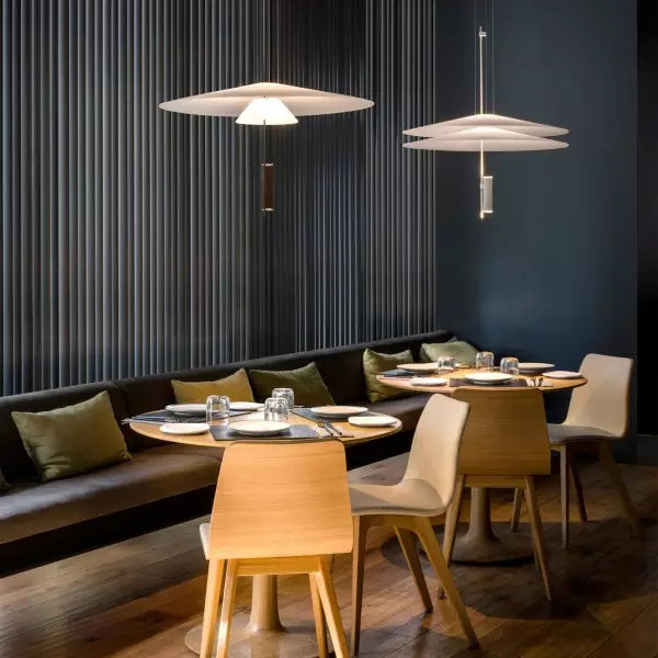 Sculptural multi-layer pendant lamp