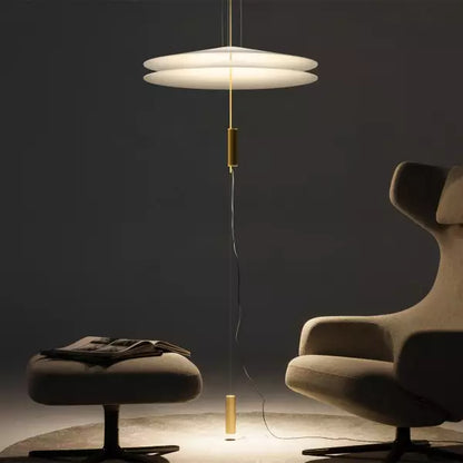 Sculptural multi-layer pendant lamp