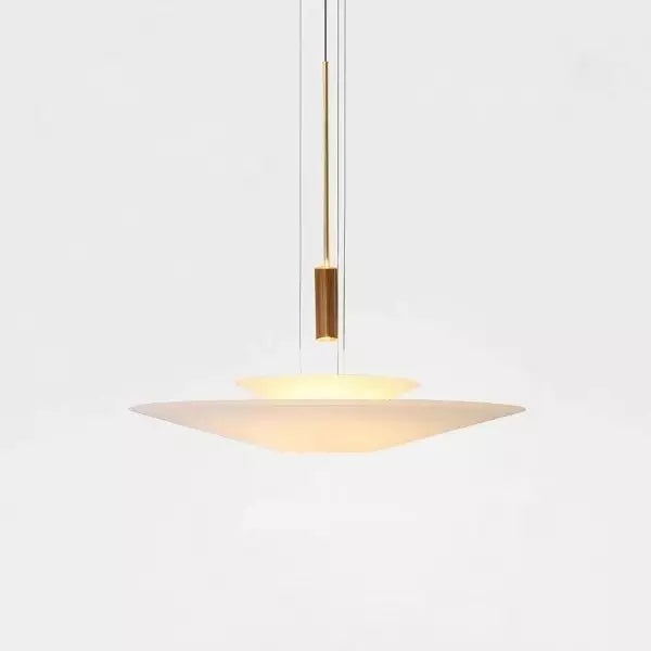 Sculptural multi-layer pendant lamp