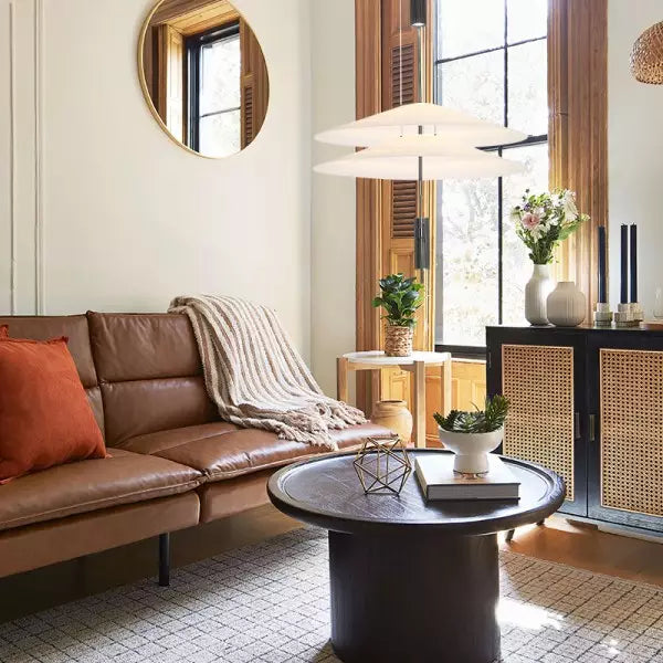 Sculptural multi-layer pendant lamp